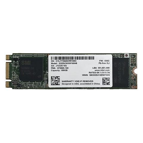 SSD M.2 2280 Intel 5400s 180GB