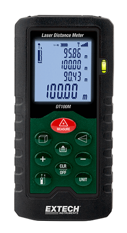 Máy đo khoảng cách bằng laser Extech DT100M (100m)