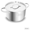 Nồi inox 304 3 đáy nắp inox 20 cm Fivestar N20-304OV