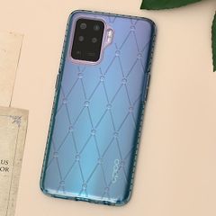 Ốp lưng OPPO A94 Nhựa dẻo Daimondes II JM Xanh 