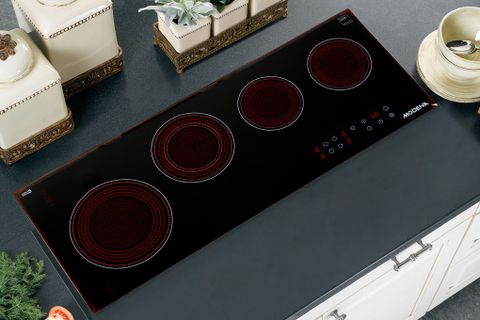 Bếp hồng ngoại 4 vùng nấu lắp âm Modena BC 1941