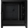 Corsair Icue 4000x Rgb Tempered Glass Mid-tower Atx Case — Black