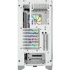 Corsair Icue 4000x Rgb Tempered Glass Mid-tower Atx Case — White