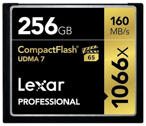 Lexar® Professional 1066X Compactflash® Card 256Gb