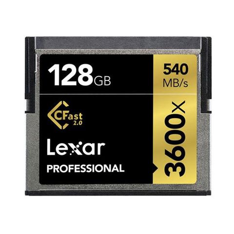 Lexar® Professional 3600X Cfast™ 2.0 Card 128Gb