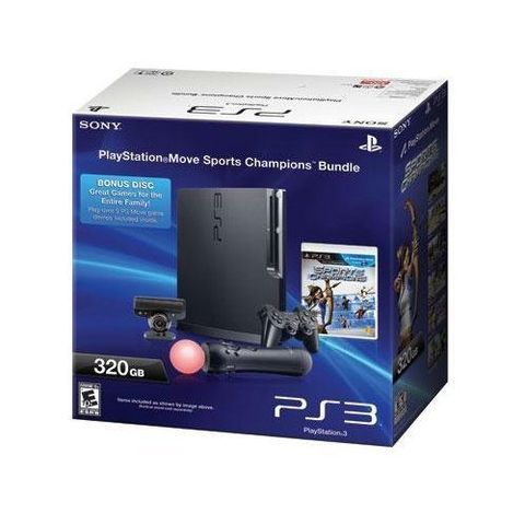 Sony Playstation 3 - Move Sports Champions Bundle 320Gb