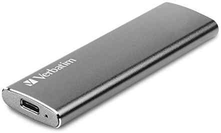 Verbatim 480Gb Vx500 External Ssd, Usb 3.1 Gen 2 - Graphite