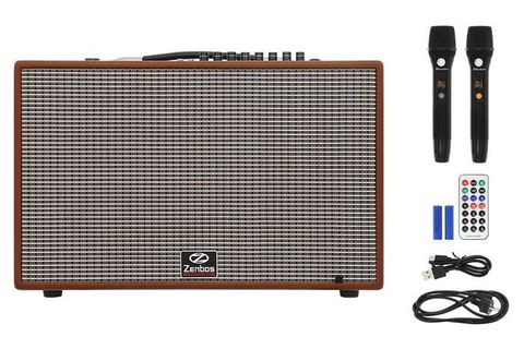 Loa karaoke xách tay Zenbos K-260 350W