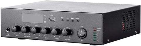 Amply mixer 3 kênh Monoprice 60W – có Bluetooth, 70/100V