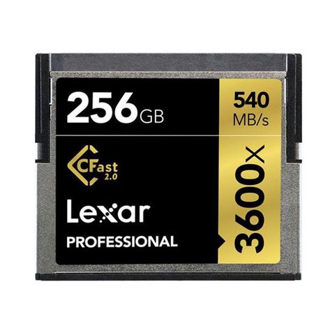 Lexar® Professional 3600X Cfast™ 2.0 Card 256Gb