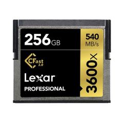  Lexar® Professional 3600X Cfast™ 2.0 Card 256Gb 