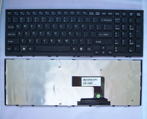 Bàn phím Sony Vgn  Sr Series Màu Đen+Có Khung