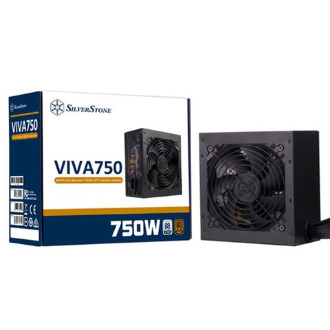 Nguồn Silverstone VIVA 750 - 750W 80 Plus Bronze