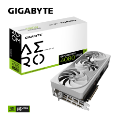  Card màn hình GIGABYTE GeForce RTX 4080 SUPER AERO OC 16G (GV-N408SAERO OC-16GD) 