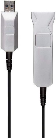 Cáp mở rộng USB 3.0 Monoprice SlimRun – Type-A đực sang cái, dài 30m, sợi quang, màu bạc