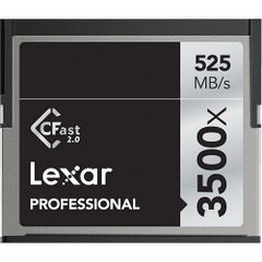  Lexar® Professional 3500X Cfast™ 2.0 Card 64Gb 
