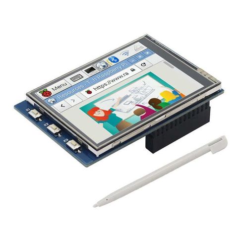 Màn hình cảm ứng 2.8-inch kèm nút nhấn cho RPI