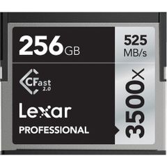  Lexar® Professional 3500X Cfast™ 2.0 Card 256Gb 