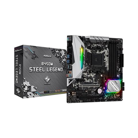 Mainboard Asrock B450m Steel Legend (amd B450, Socket Am4, M-atx