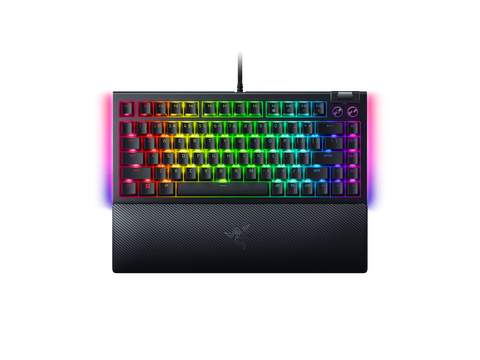 Bàn phím cơ Razer Blackwidow V4 75% Orange Gen-3 switch