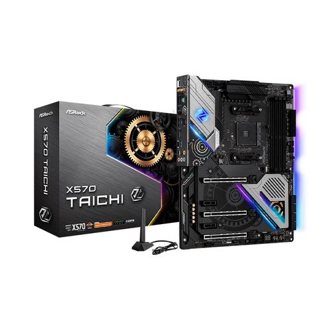 Mainboard Asrock X570 Taichi (amd X570, Socket Am4, Atx, 4 Khe Ram)