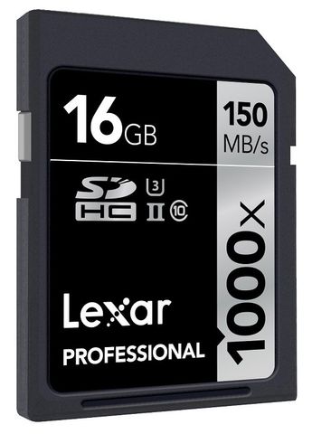 Lexar® Professional 1000X Sdhc™/Sdxc™ Uhs-Ii Cards 16Gb