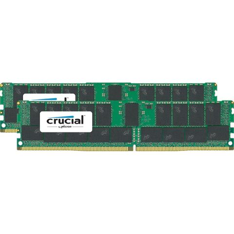 Crucial 64Gb Kit (2 X 32Gb) Ddr4-2666 Rdimm
