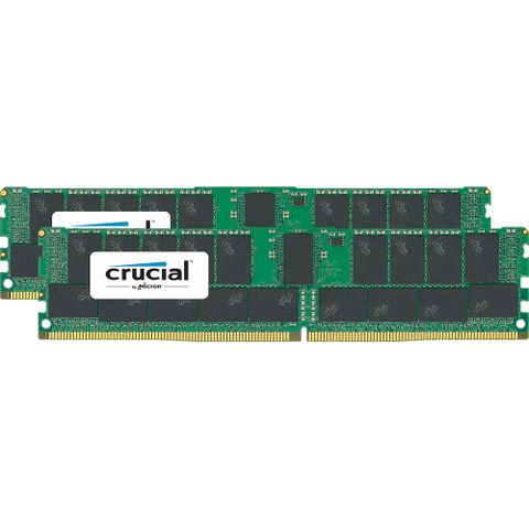 Crucial 64Gb Kit (2 X 32Gb) Ddr4-2666 Rdimm