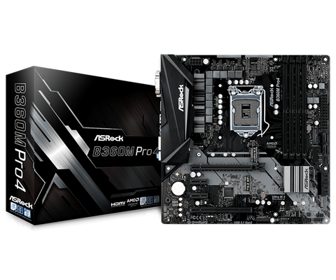 Mainboard Asrock B360m Pro4 Socket 1151v2 _518sp