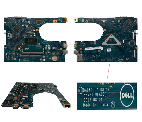 Mainboard Laptop Dell 5468 I7-7500U