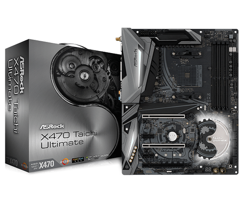 Mainboard Asrock X470 Taichi Ultimate Amd Ryzen Socket Am4