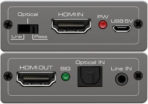 Bộ chèn tín hiệu âm thanh DVI/HDMI QXUAN HDMIINS47