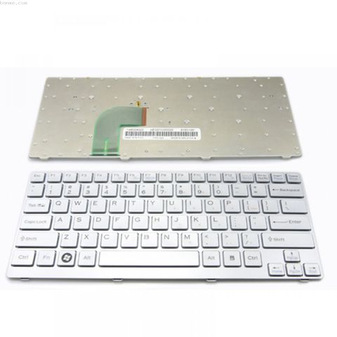 Bàn phím Sony Svf- 14A  Màu Bạc  + Nguyên Bệ