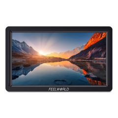  Màn hình FEELWORLD FW586S màn hình DSLR 6 inch với nguồn ngoài F970 và bộ cài đặt SDI HDMI 