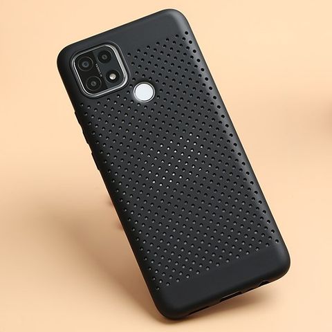 Ốp lưng OPPO A15/ A15s Nhựa dẻo Simo Soft JM Đen