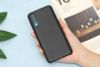 Ốp lưng Galaxy A50/A50S nhựa dẻo Fake silicon JM Đen