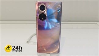 Honor 50 lộ ảnh chụp thực tế trông vô cùng bóng bẩy, nổi bật nhất vẫn là cụm camera vòng tròn kép lạ mắt