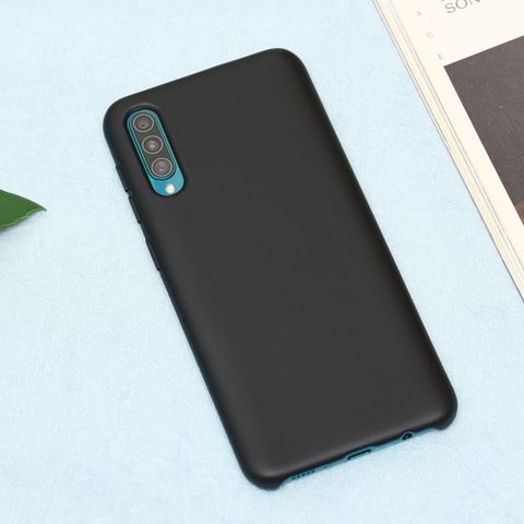 Ốp lưng Galaxy A50/A50S nhựa dẻo Fake silicon JM Đen