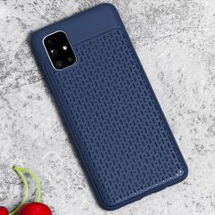  Ốp lưng Galaxy M51 Nhựa dẻo Mesh OSMIA Navy 