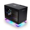 Vỏ case InWin A1 Plus Black QI Charger - Full Side Tempered Glass Mini ITX