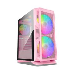  Case Antec Nx800 Pink- Tempered Glass 