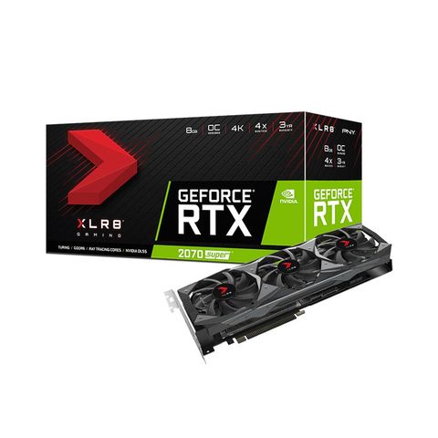 Card màn hình PNY RTX 2070 Super-8GB XLR8 GAMING Overclocked Edition