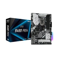  Mainboard Asrock B460 Pro4 (intel B460, Socket 1200, Atx, 4 Khe Ram 