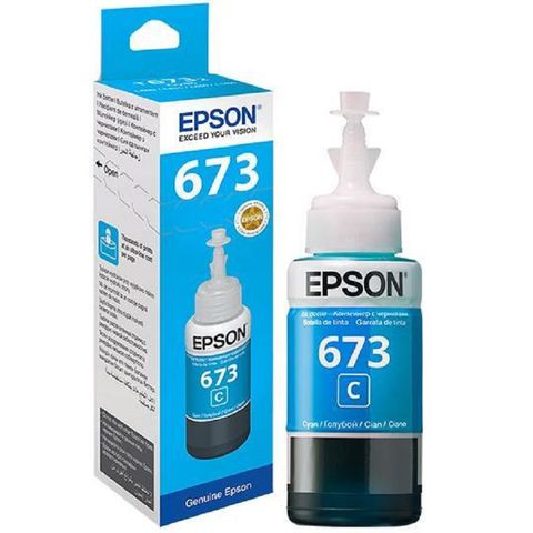 Hộp mực máy in màu Epson L1800 Cyan