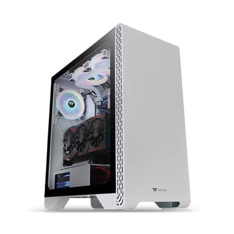 Vỏ Case Thermaltake S300 Tempered Glass Snow