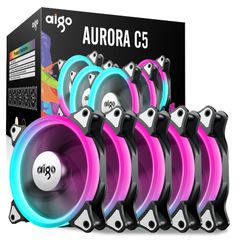  Fan Aigo Aurora C5 5Pcs Pack 