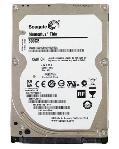 Seagate Laptop Thin Hdd 500Gb – St320Lm010