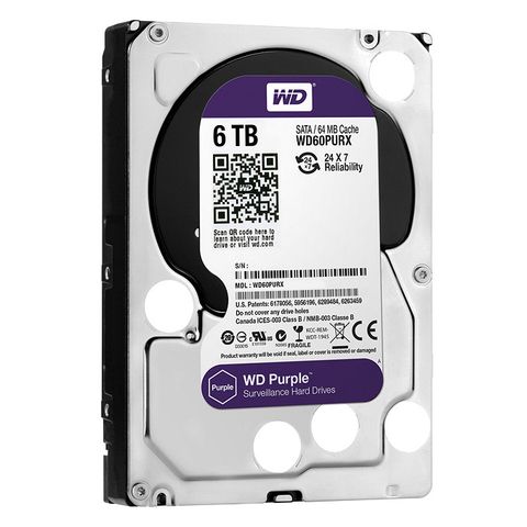 Ổ Cứng Hdd Pc 6tb Wd -purple