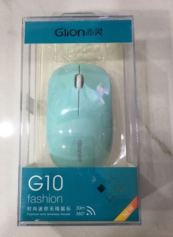 Mouse Glion G10 (màu xanh) Không Dây