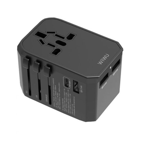 Sạc Adapter WiWU Ua304 4in1 Universal Travel 45w